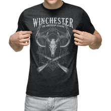 Winchester Pro -  Deer Skull Crossed Rifles - Short Sleeve T-Shirt