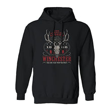 Winchester Classic - Western Flag Skull - Fleece Pullover Hoodie