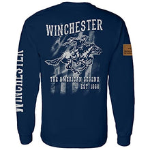 Winchester Legend - Legend Rider Flag - Long Sleeve T-Shirt - Made in USA