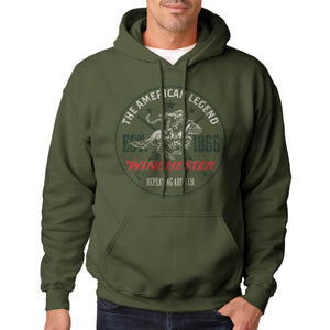 Winchester Classic - Repeating Rider Legend - Fleece Pullover Hoodie