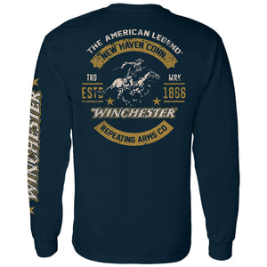 Winchester Pro - The American Rider - Long Sleeve T-Shirt