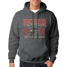 Winchester Classic - Vintage 1866 Horse and Rider - Fleece Pullover Hoodie