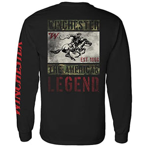 Winchester Pro - Camo Blocks Rider - Long Sleeve T-Shirt