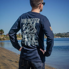 Winchester Legend - Legend Rider Flag - Long Sleeve T-Shirt - Made in USA