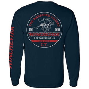 Winchester Pro - Rider in Circle - Long Sleeve Shirt