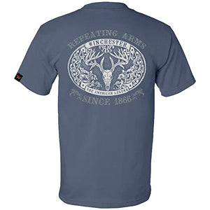 Winchester Legend - Buck Belt Buckle - Short Sleeve T-Shirt